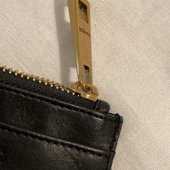 Margot New York leather Betty zip card wallet black - Picture 7 of 16